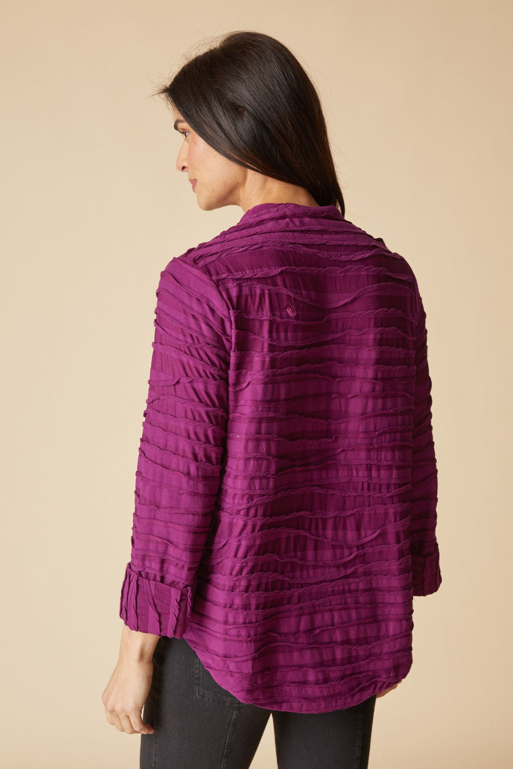 The City Wave Jacket from Habitat in Plum