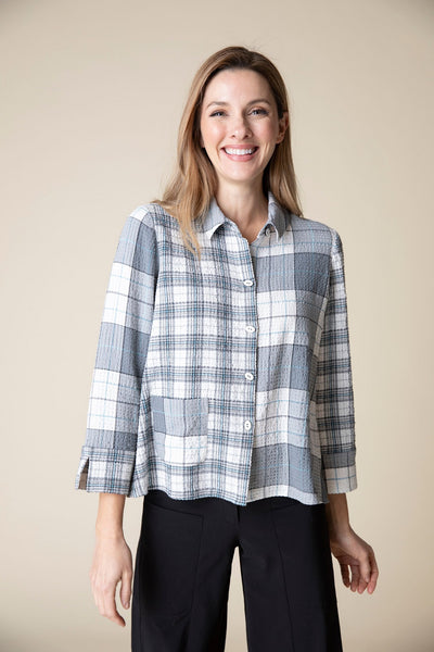 Habitat's Mixed Plaid Pocket Shirt