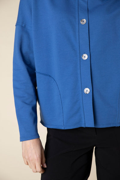 Habitat Curved Pocket Jacket in Blue