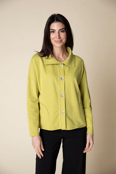 Habitat Curved Pocket Jacket in Pear