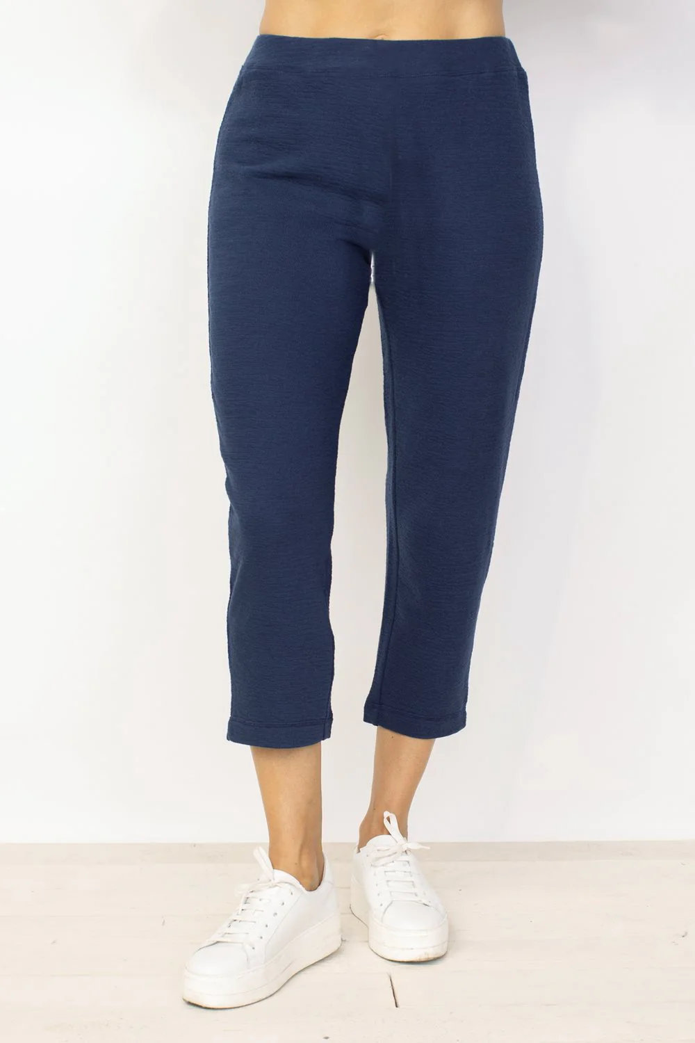 Habitat French Terry Easy Capri in Navy