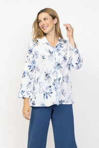 Botanical Bliss Shaped Shirt | Take 30% Off