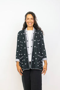 Habitat's Double Faced Dot Cardigan