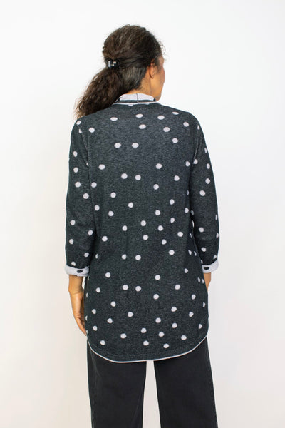 Habitat's Double Faced Dot Cardigan