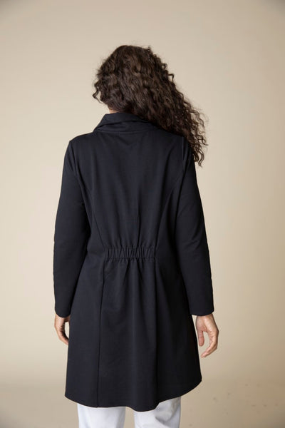 The French Terry Car Coat from Habitat in Black