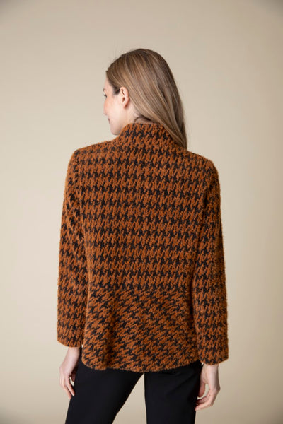 Habitat's Houndstooth Swing Jacket in Ginger