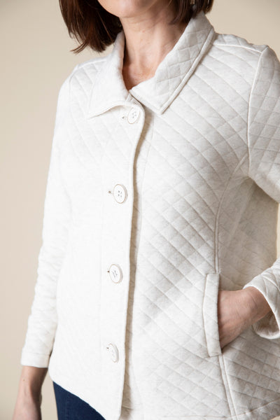 Habitat's Quilted Jacket Oatmeal