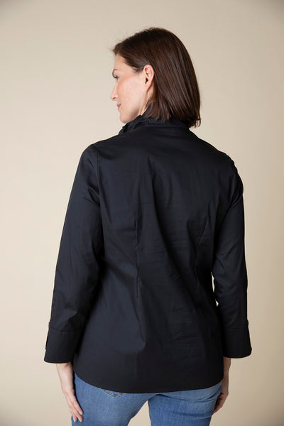 Habitat's Sculpted Collar Work Horse Shirt Black