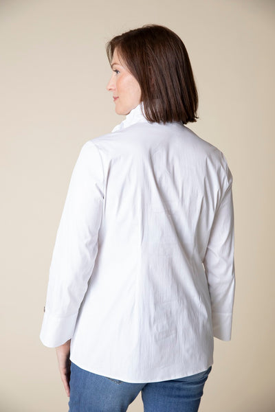 Habitat's Sculpted Collar Work Horse Shirt White