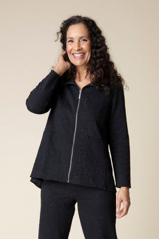 The Speckle Swing Jacket from Habitat in Black