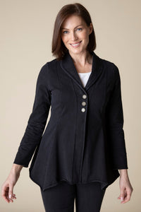 Stonewash Swing Back Jacket from Habitat in Black