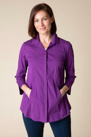 Habitat The One Shirt in Plum