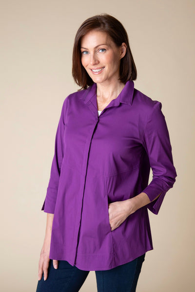 Habitat The One Shirt in Plum