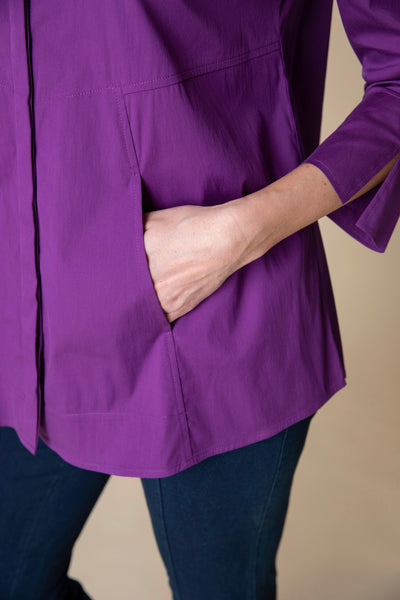 Habitat The One Shirt in Plum