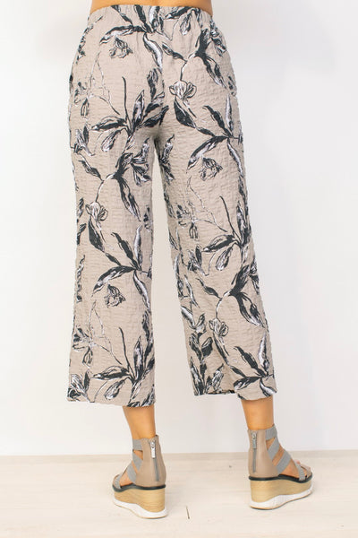 Habitat's Floral Flood Pant in Taupe