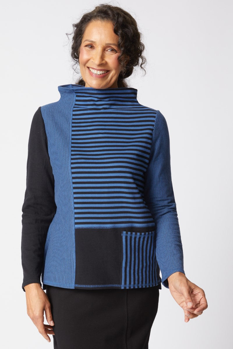 Habitat's Color Block Pullover in Oxford