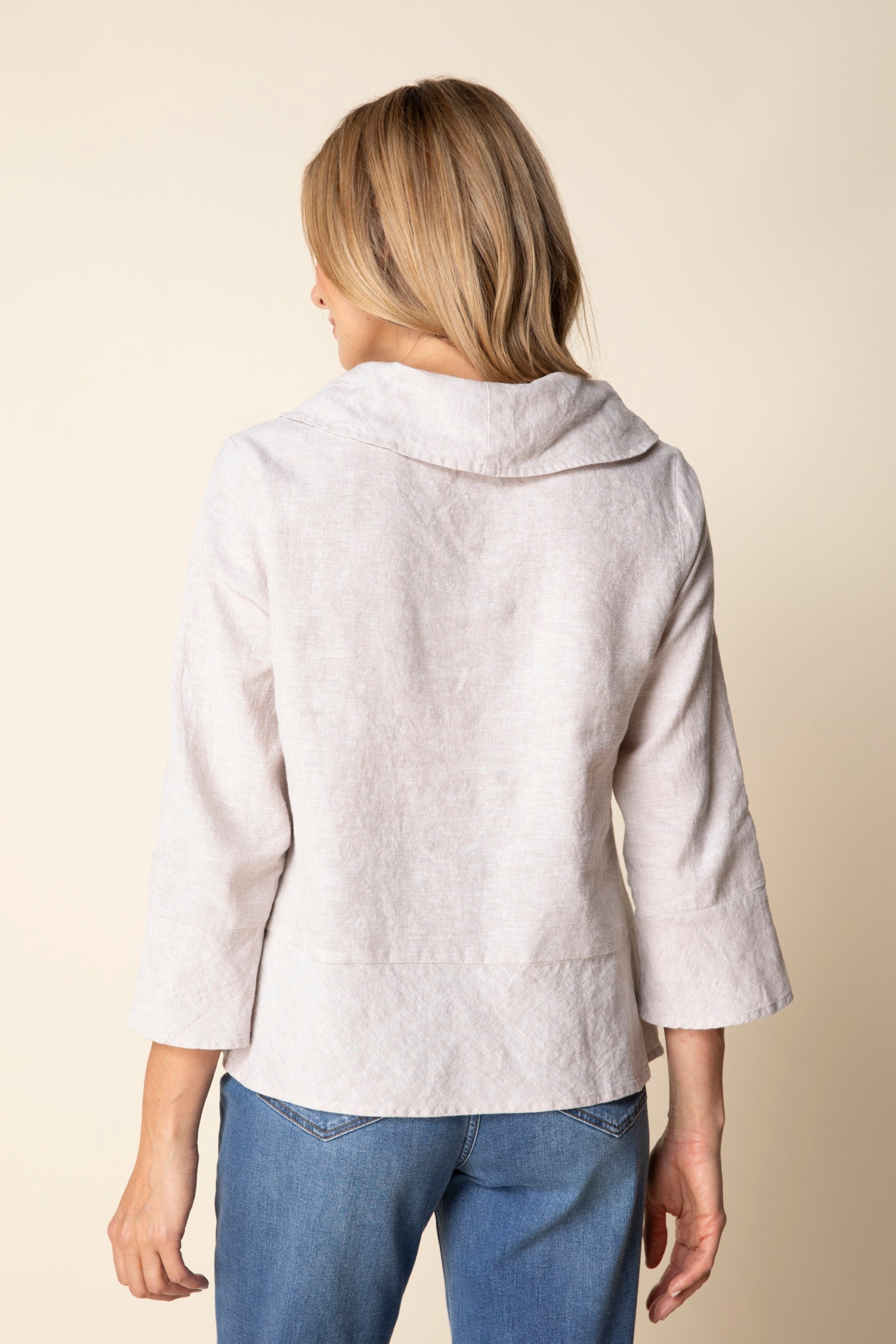 Habitat's Cowl Neck Overlay Top