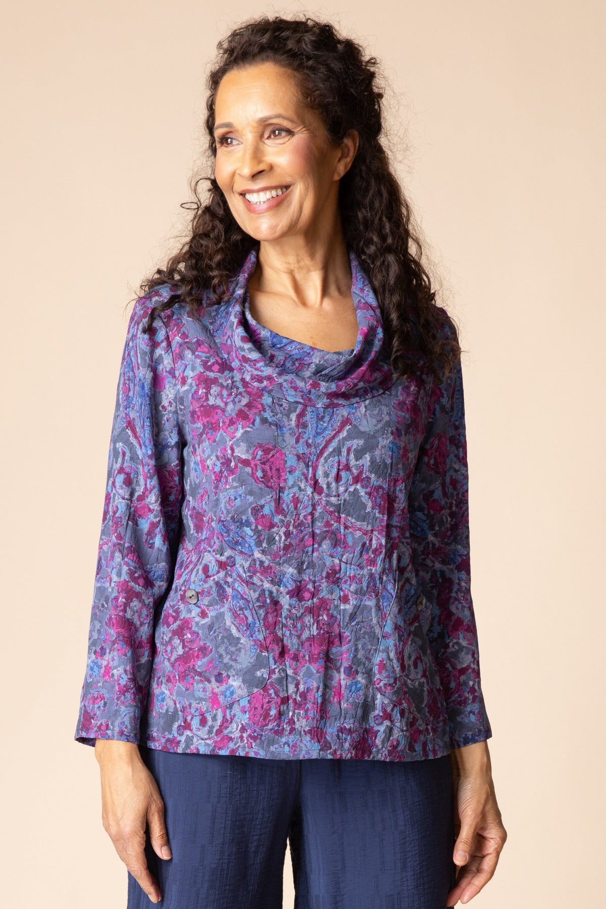 Destination Unknown Bistro Pullover from Habitat in Grape