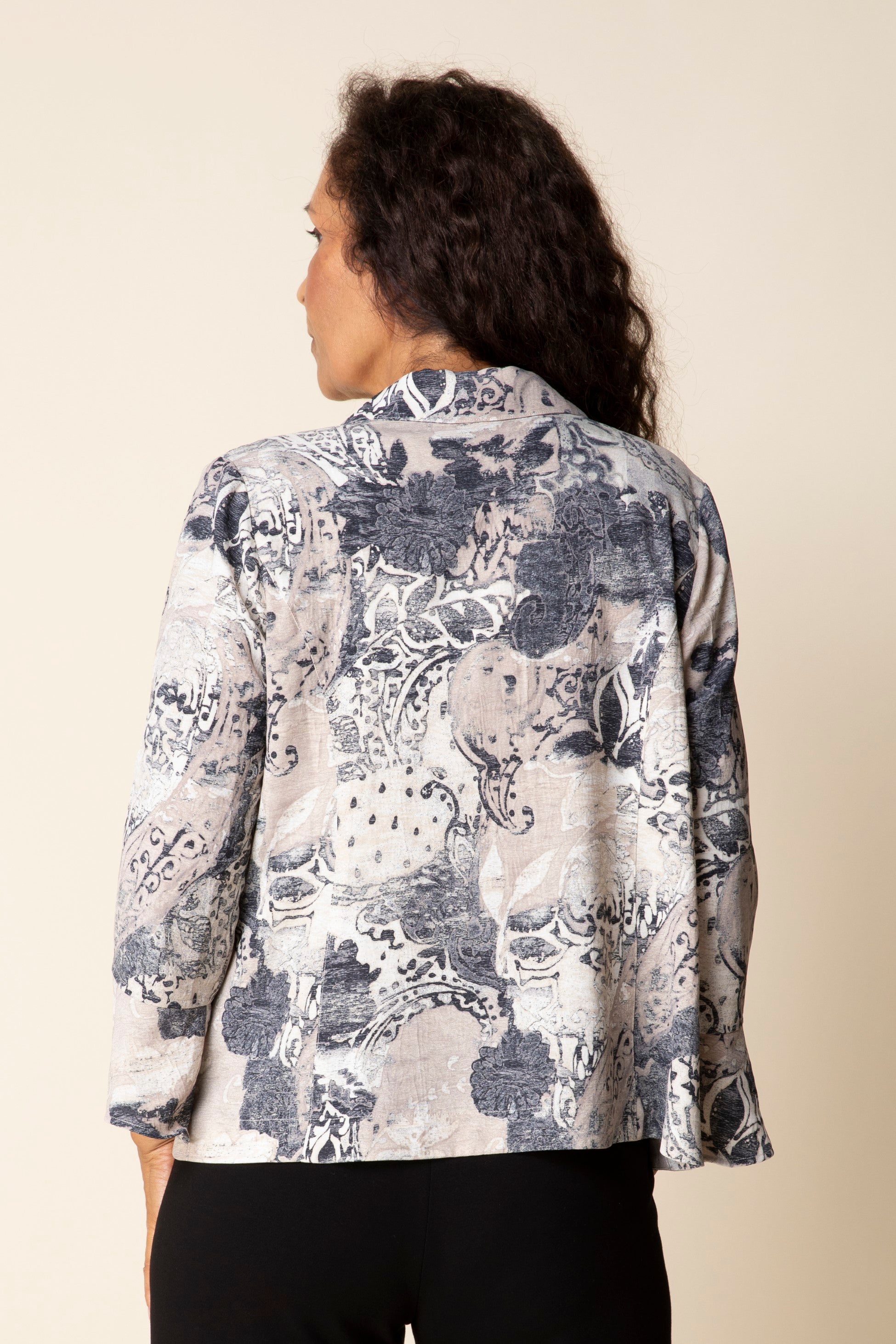 Habitat's Destination Unknown Shirred Pocket Jacket in Willow