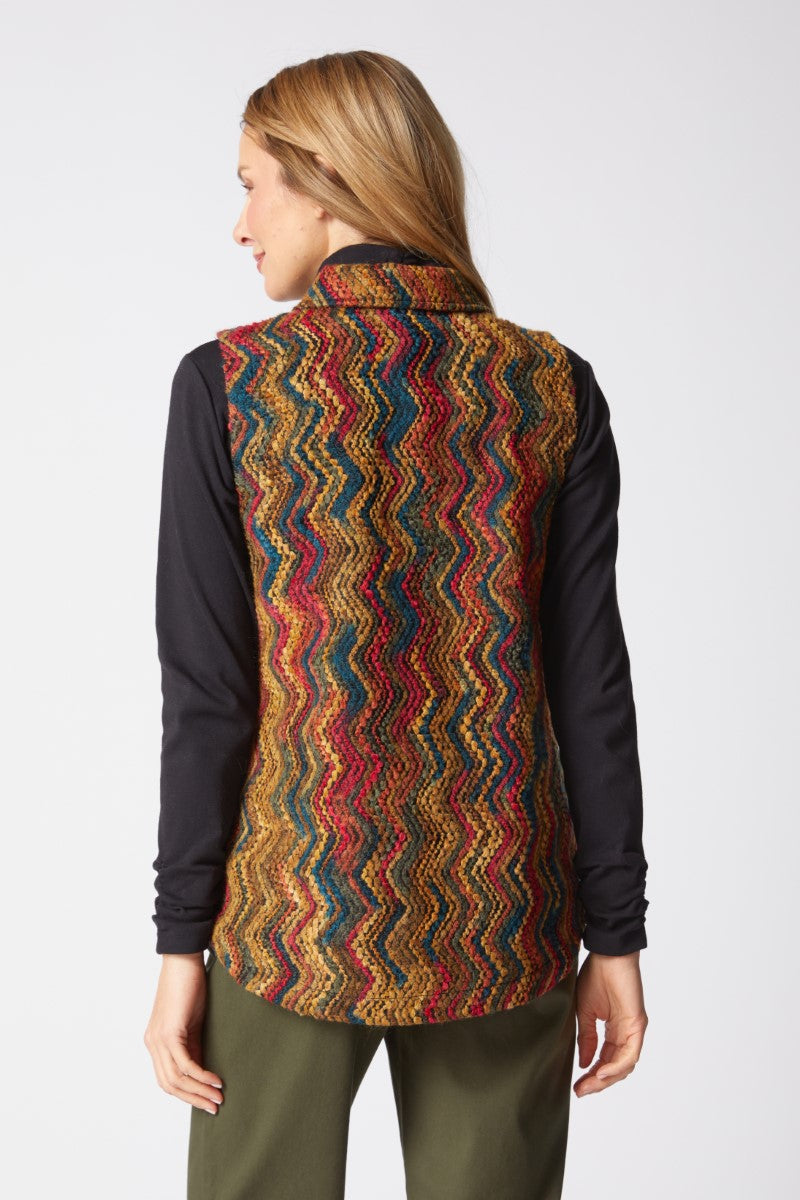 Habitat's Energy Tapestry Vest in Rainbow