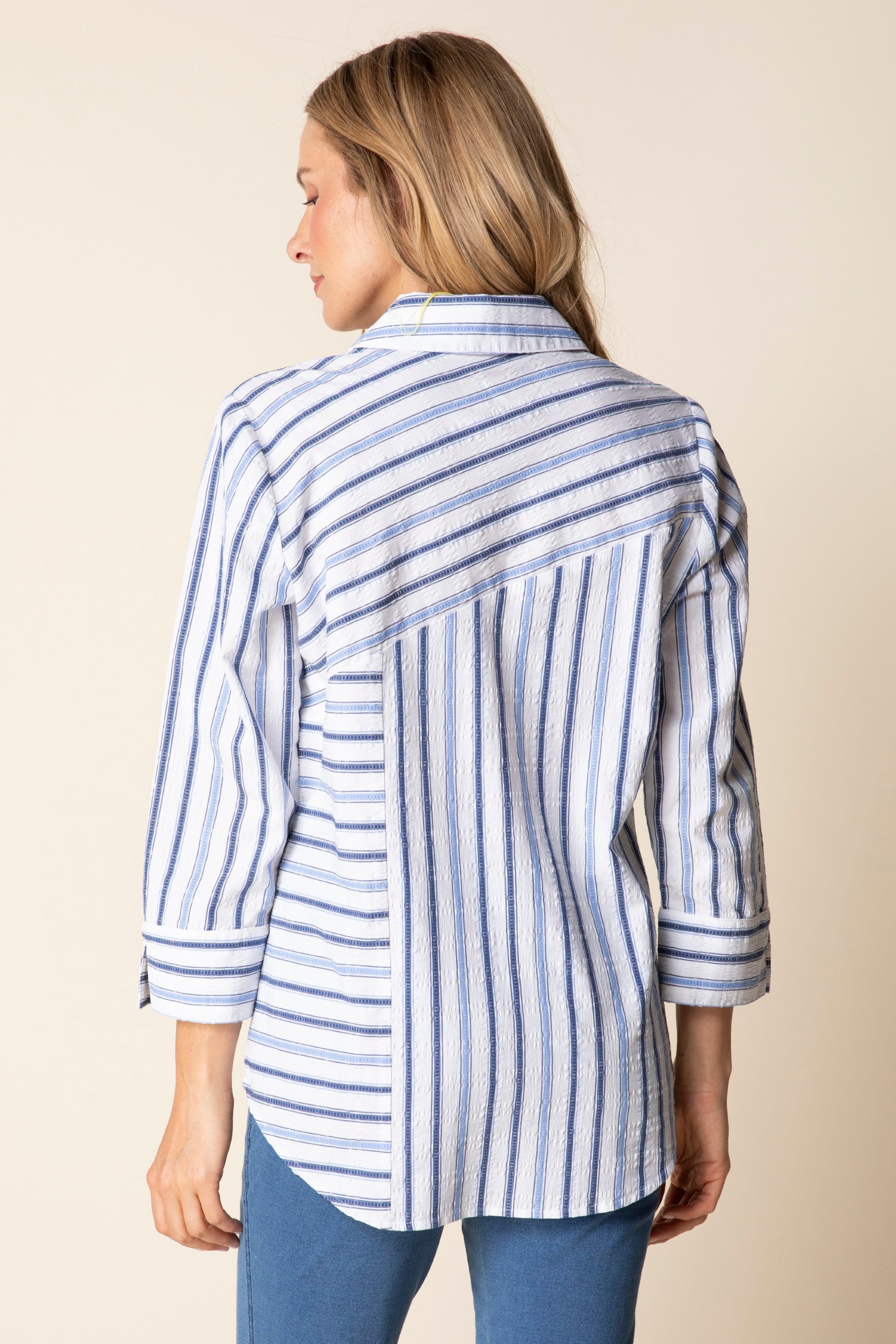 Habitat's Hampton Stripe Montauk Shirt in Sky