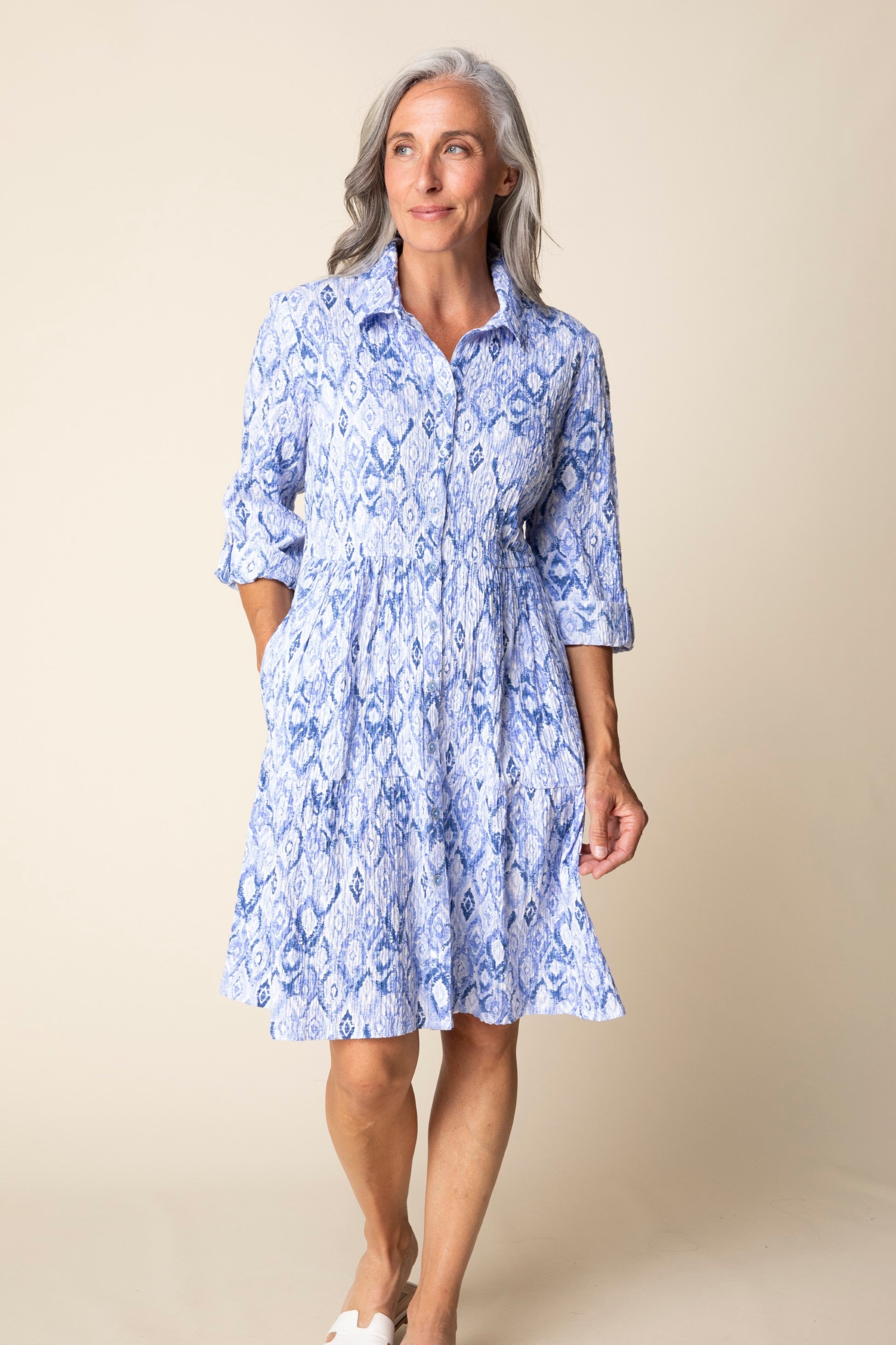 Habitat Lanai Dress in Indigo