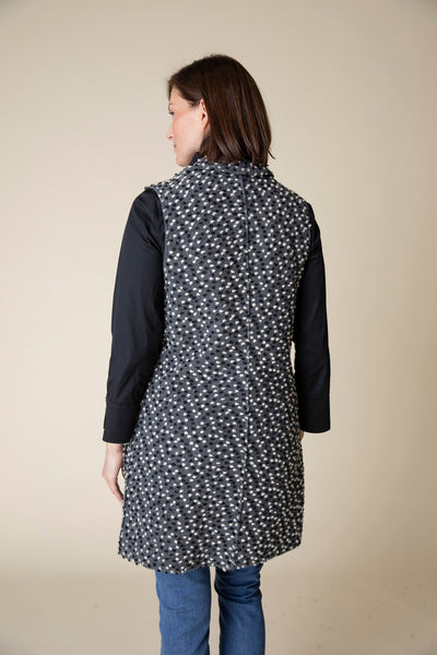 Habitat's Lots of Dots Tunic Vest in Iron