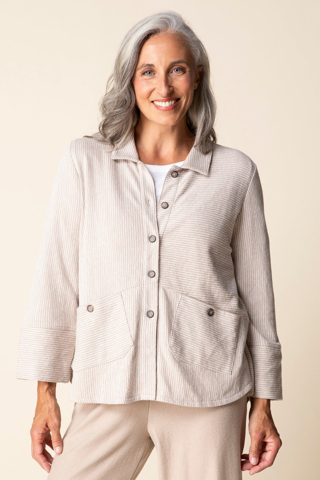 Habitat's Monterey Stripe Shirt in Black