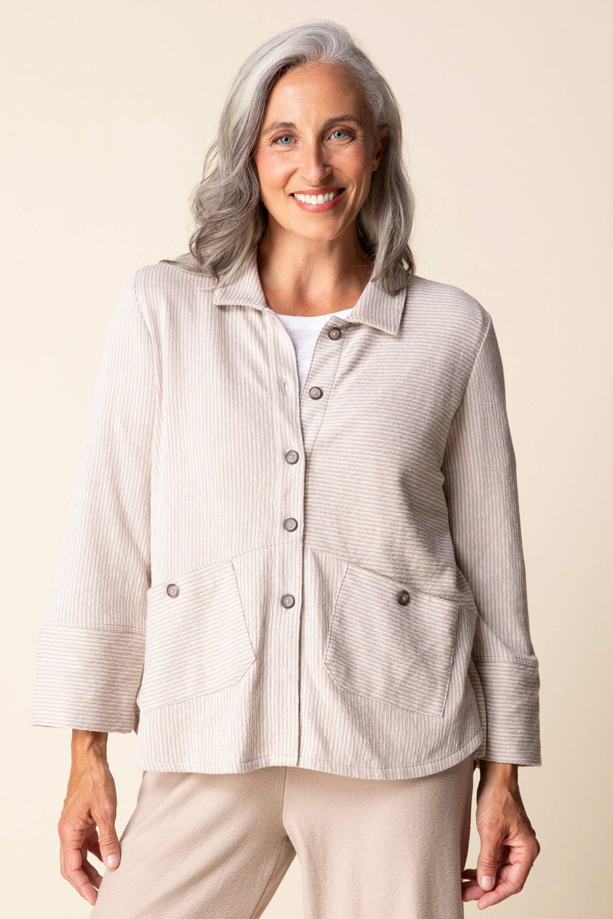 Habitat's Monterey Stripe Shirt in Black