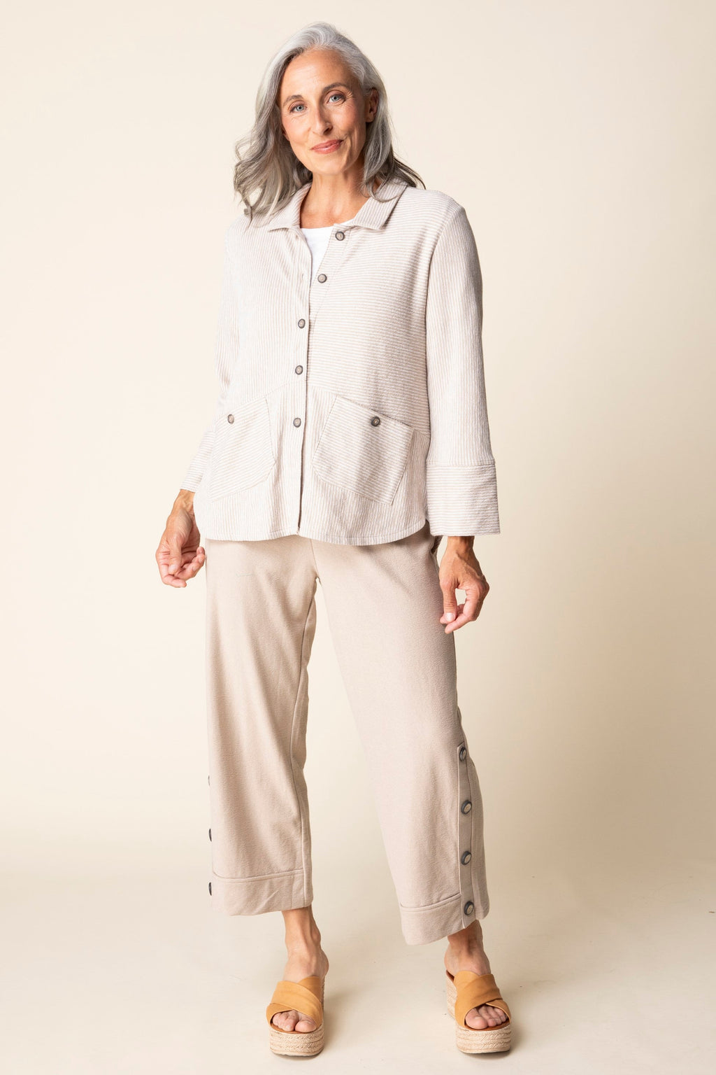 Habitat's Monterey Stripe Shirt in Black