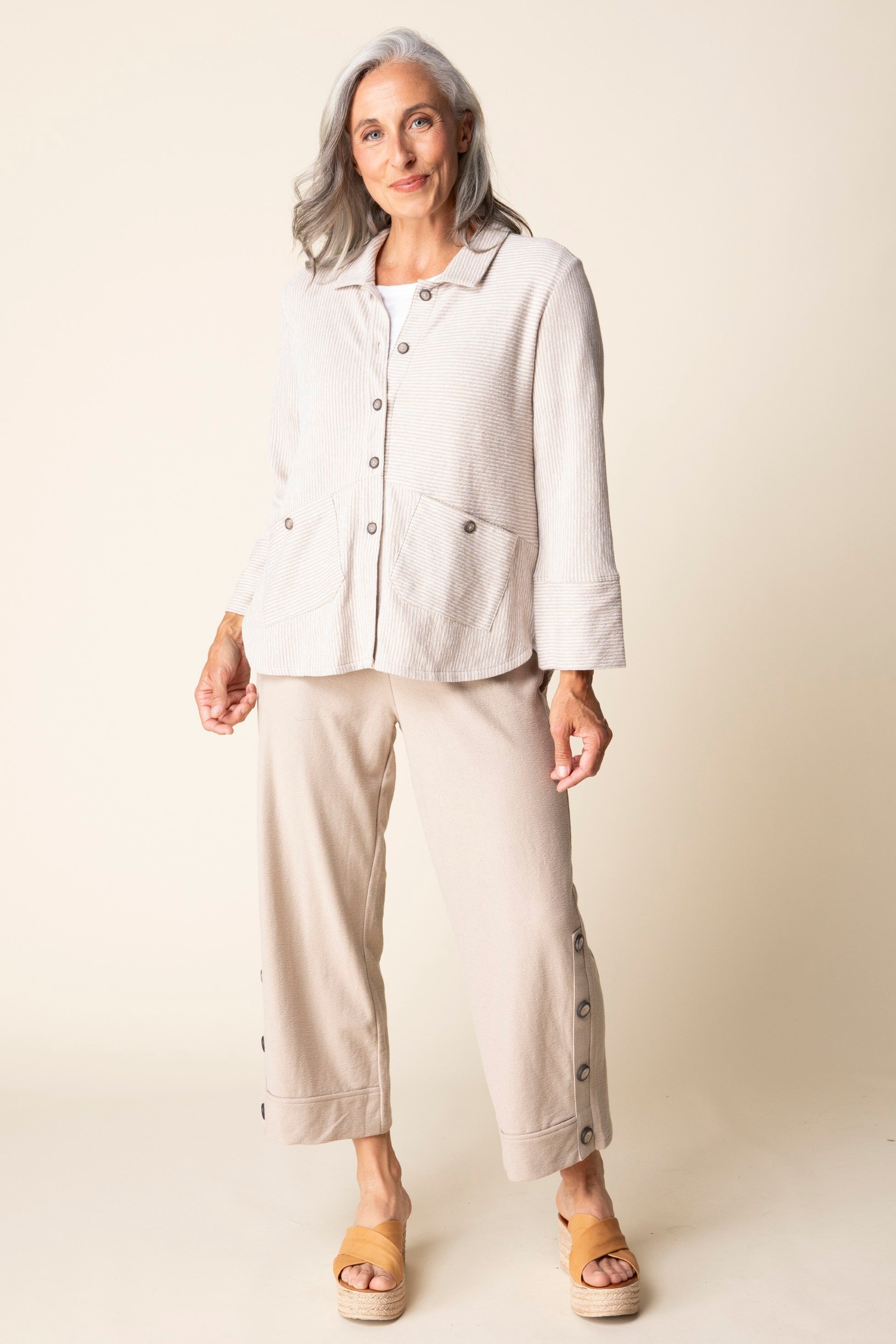 Habitat's Monterey Stripe Shirt in Black