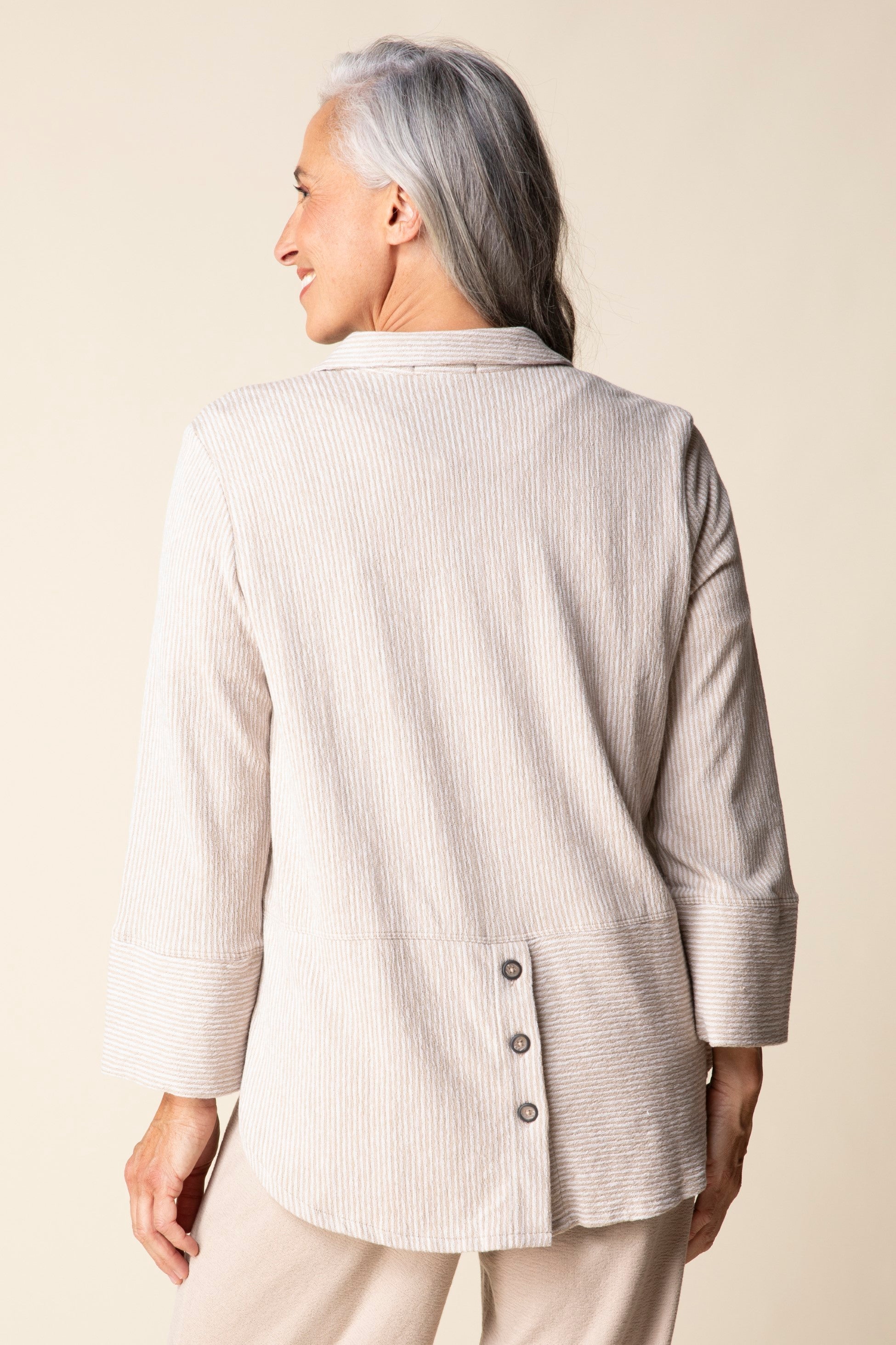 Habitat's Monterey Stripe Shirt in Black