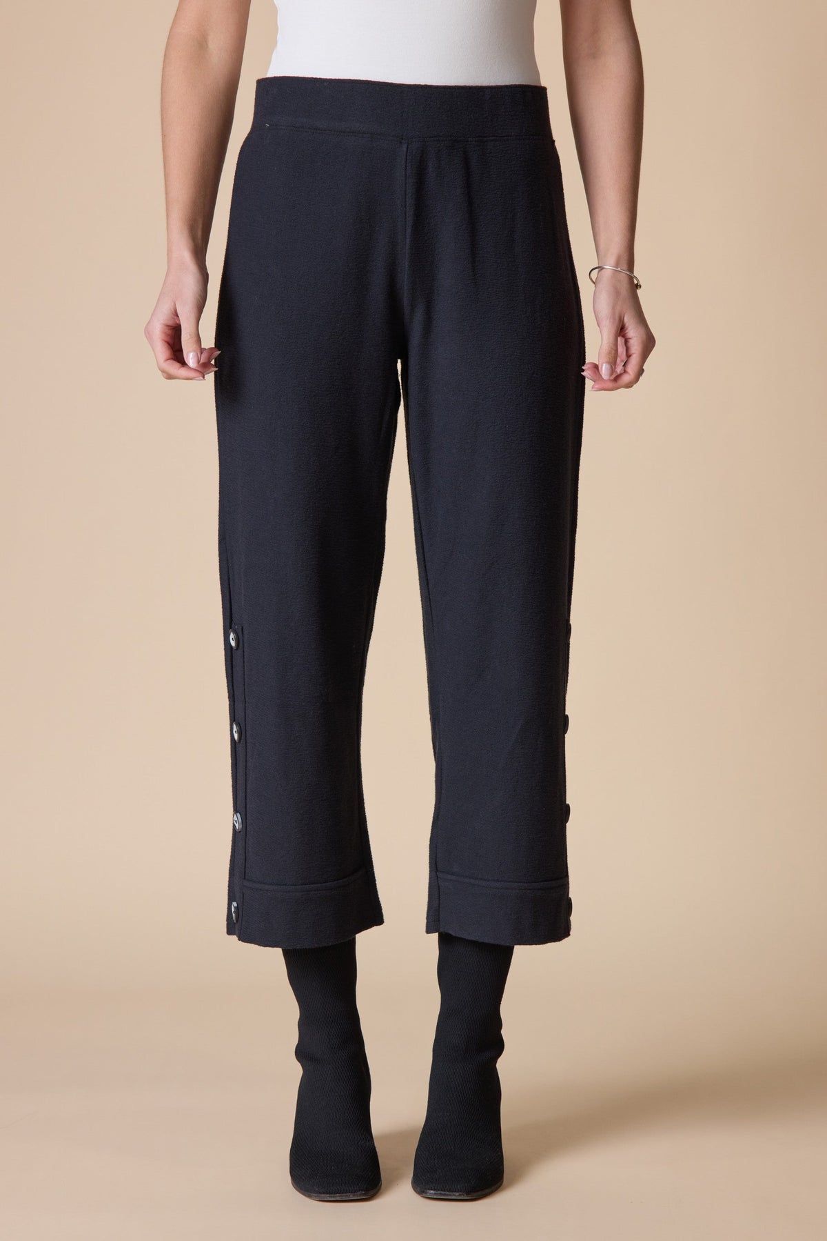 Habitat's Pasadena Knit Monterey Pant in Black