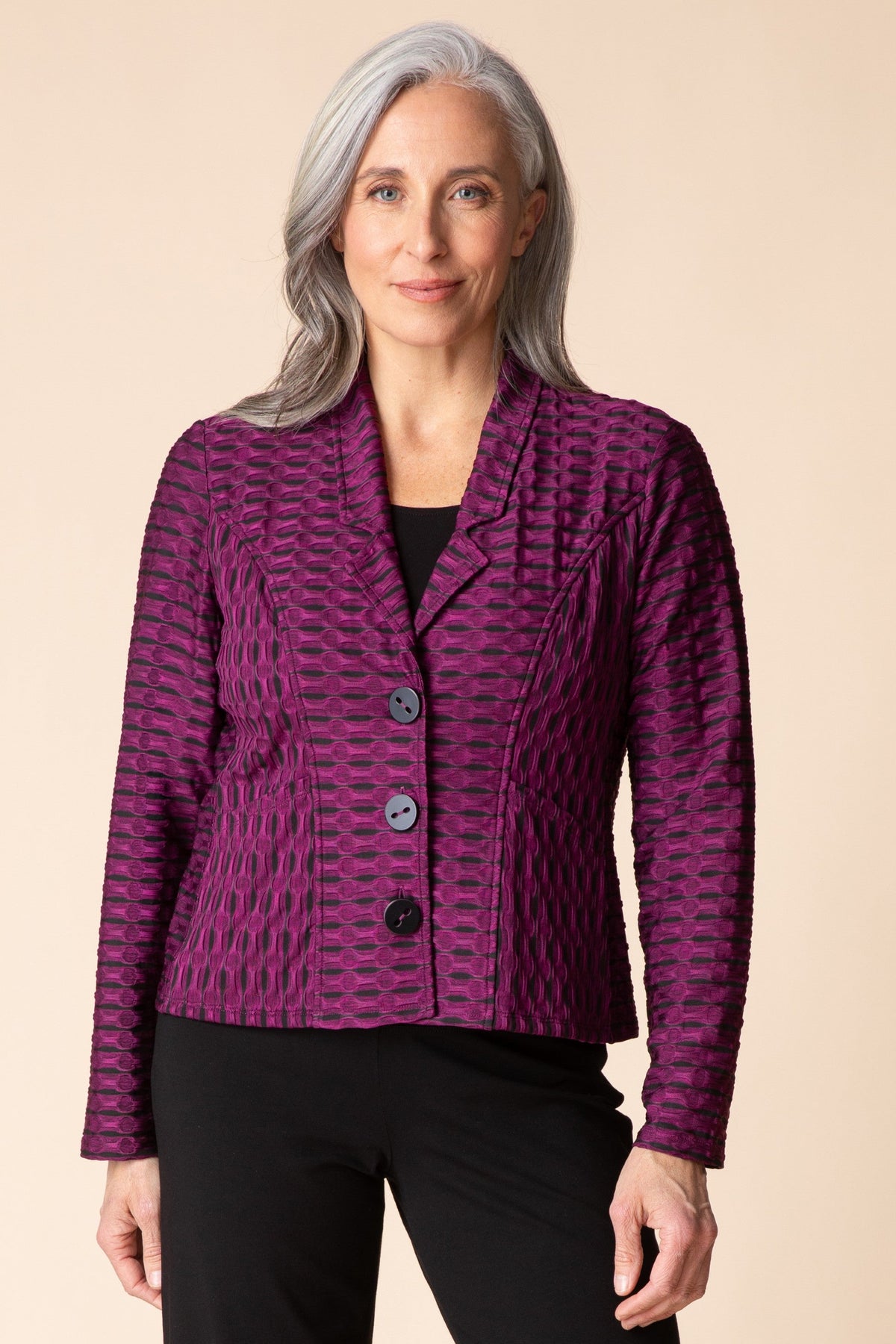 Newport Seamed Jacket from Habitat in Plum