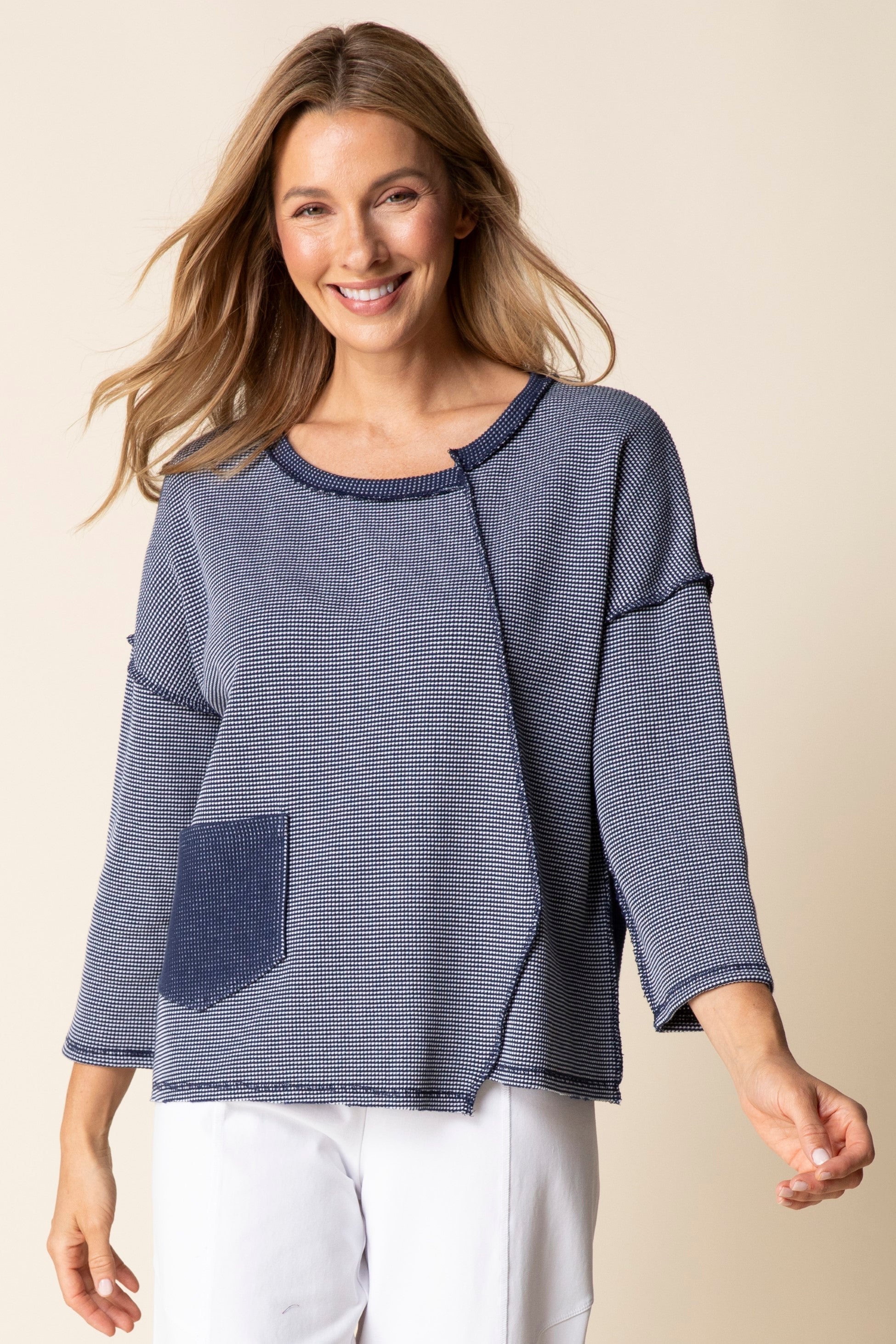Habitat's Inside Out Pullover in Navy