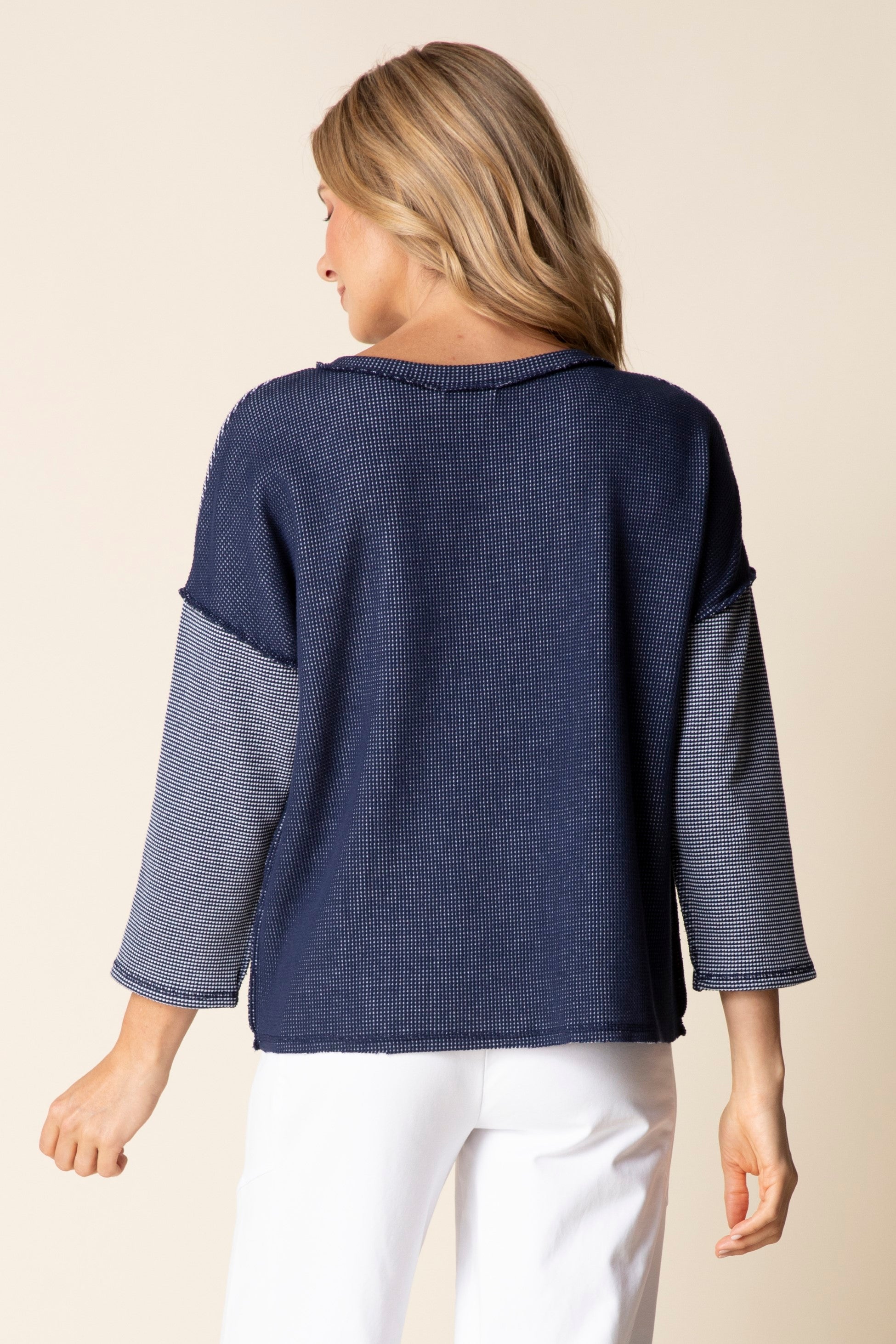 Habitat's Inside Out Pullover in Navy