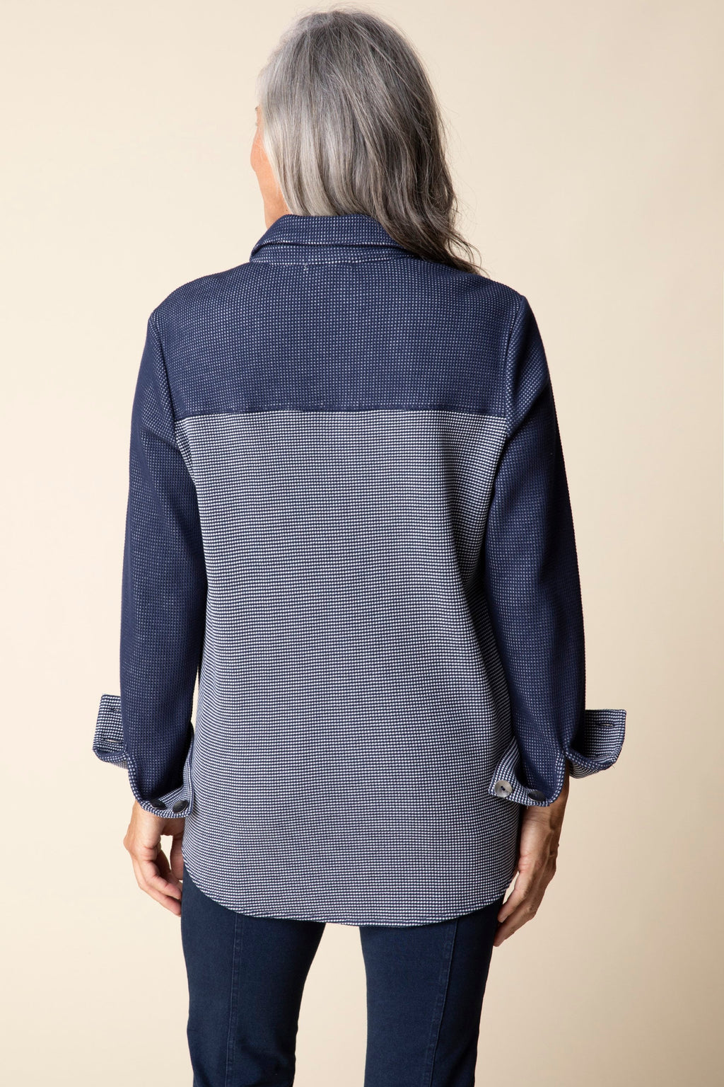 Habitat Opposites Attract Chill Shirt in Navy