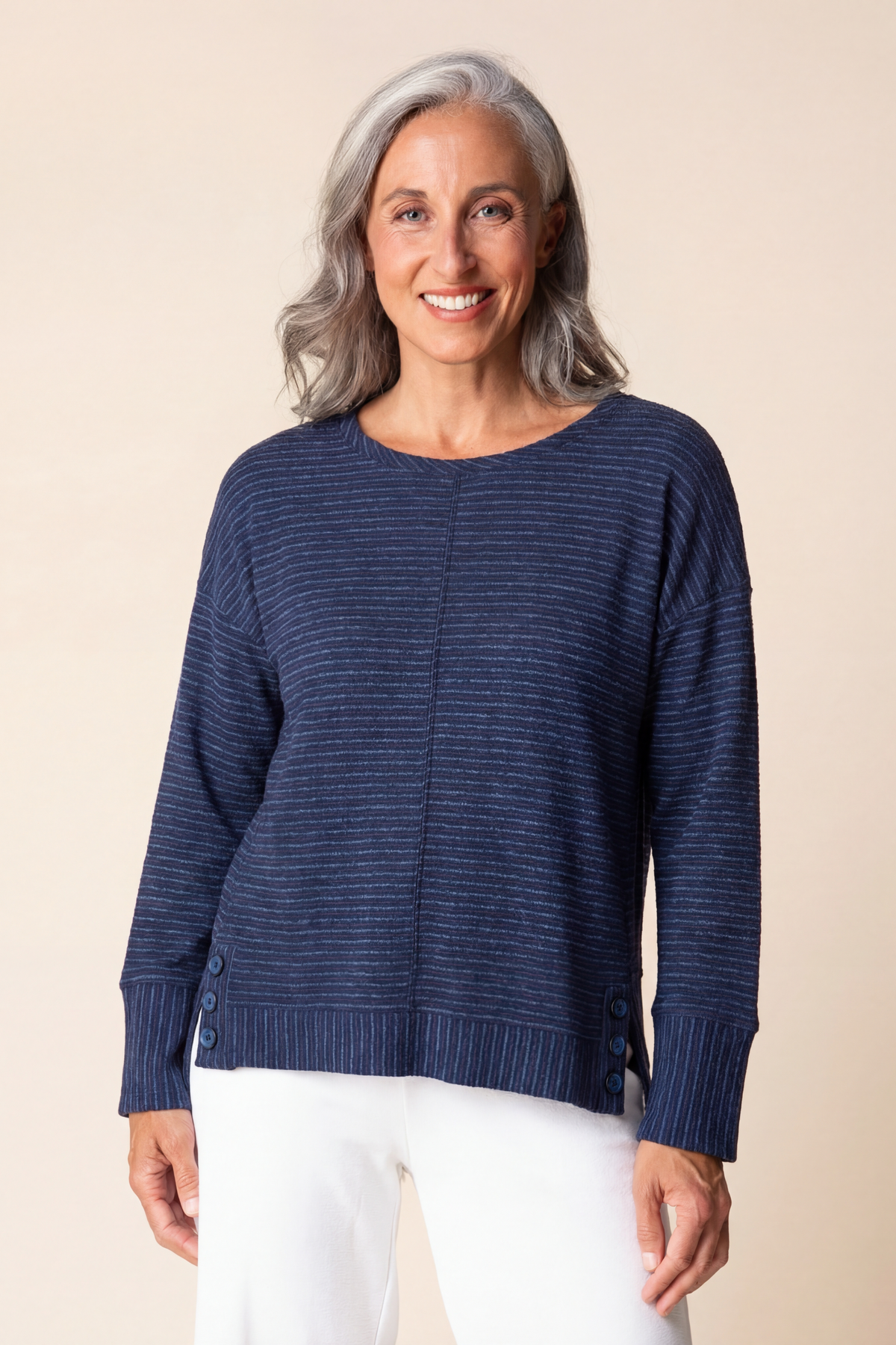 Habitat's Pasadena Stripe Grove Pullover 