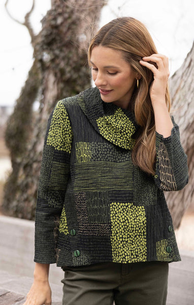 Pattern Mix Pullover