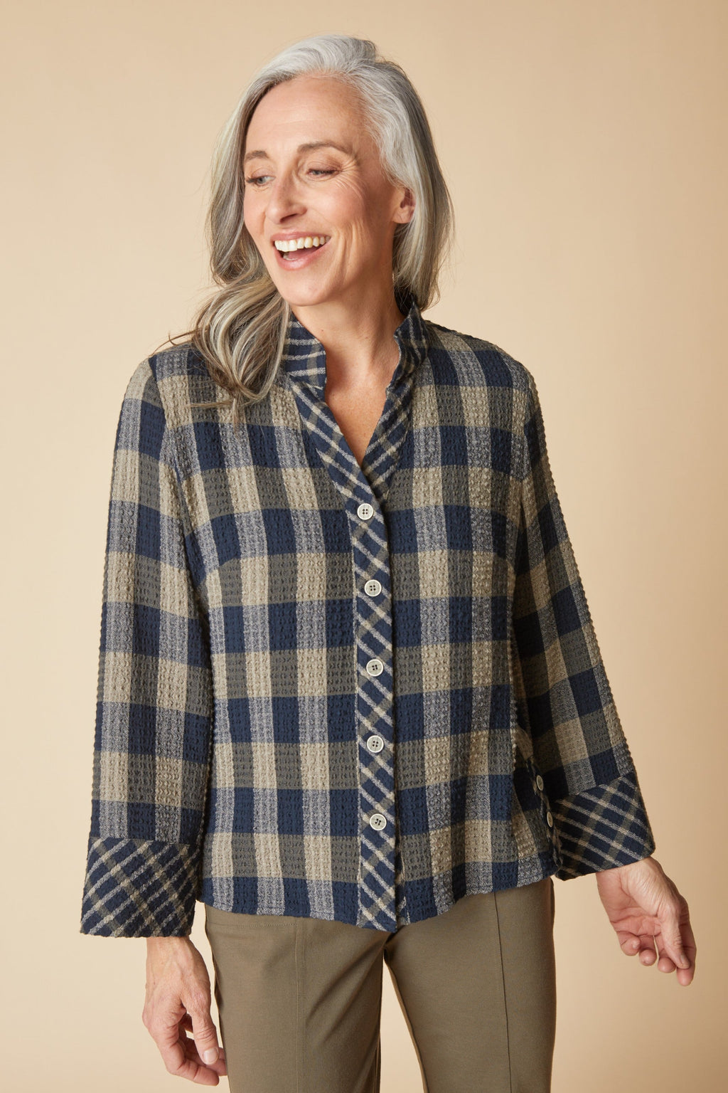 The Plaidemonium Uptown Shirt from Habitat in Black