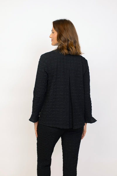 Habitat's Pucker Weave Retro Jacket in Black