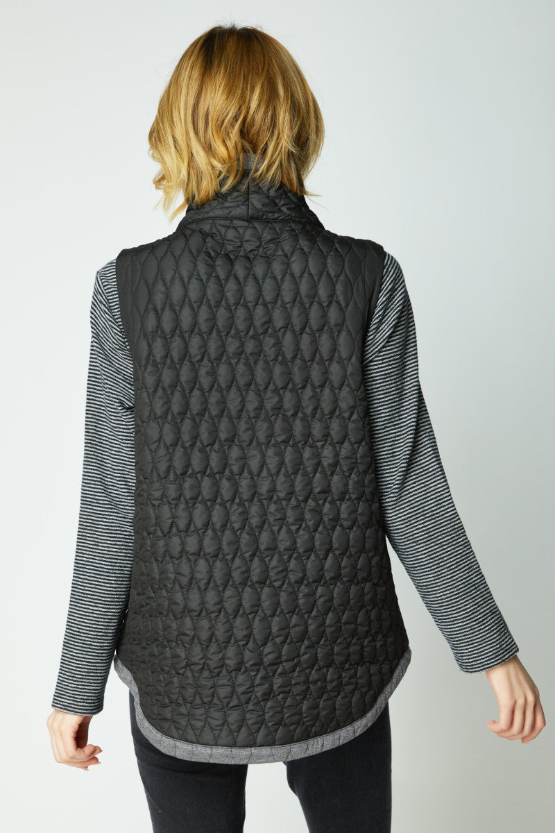 Habitat's Quilted City Vest in Black