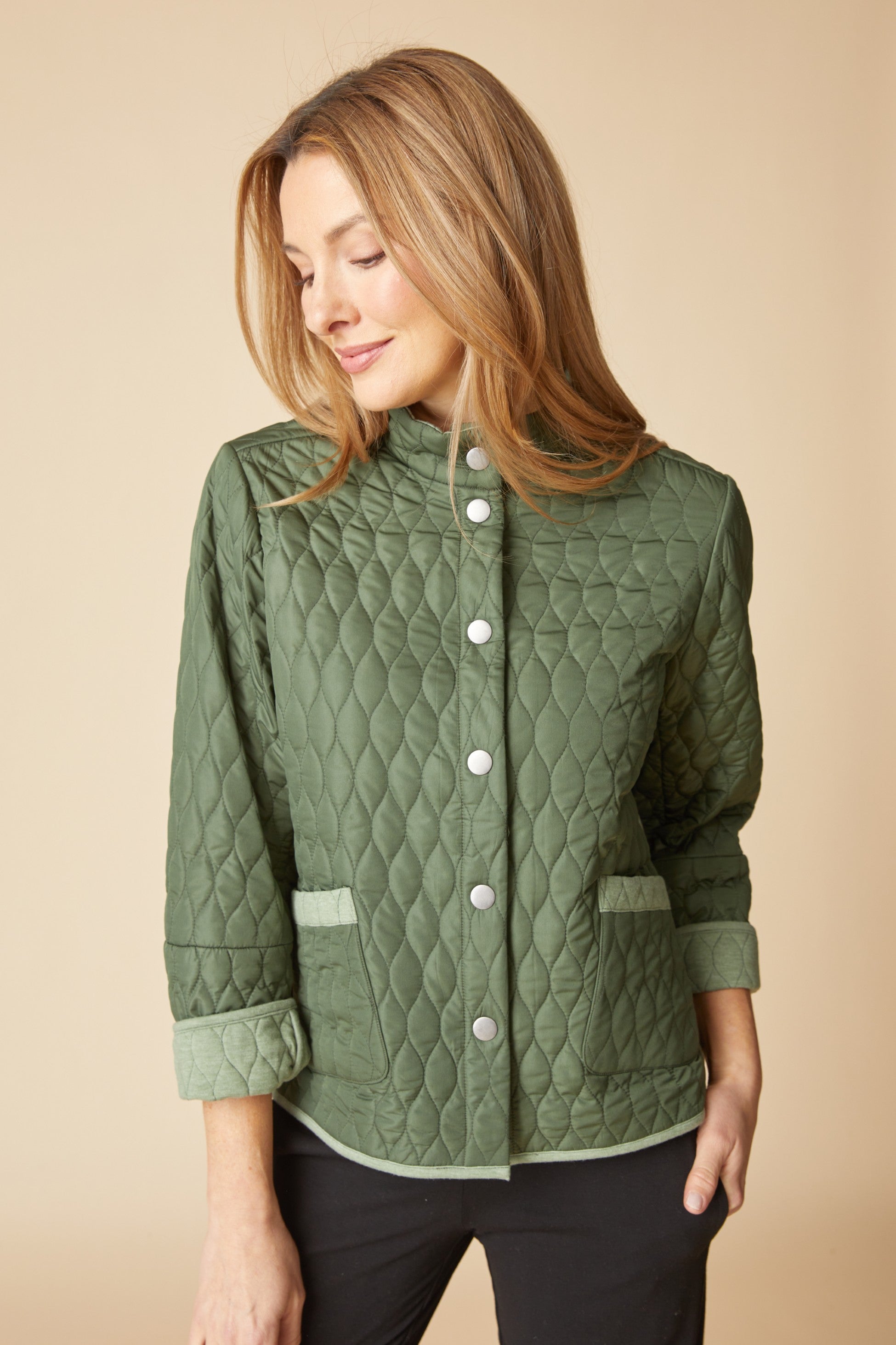 The Habitat Quilted Side Zipper Urban Jacket 