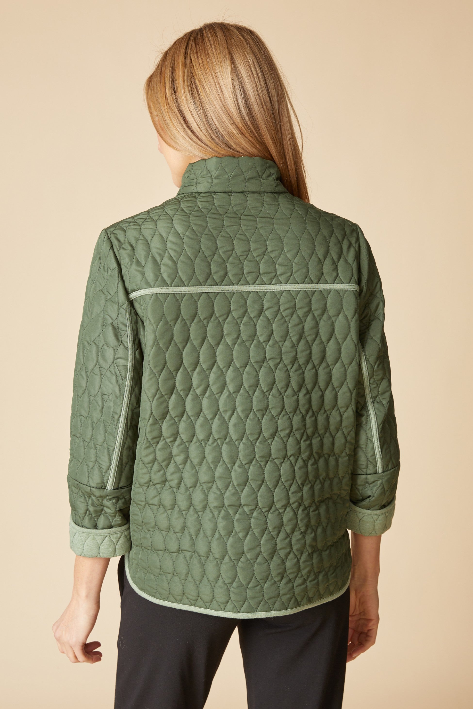 The Habitat Quilted Side Zipper Urban Jacket 