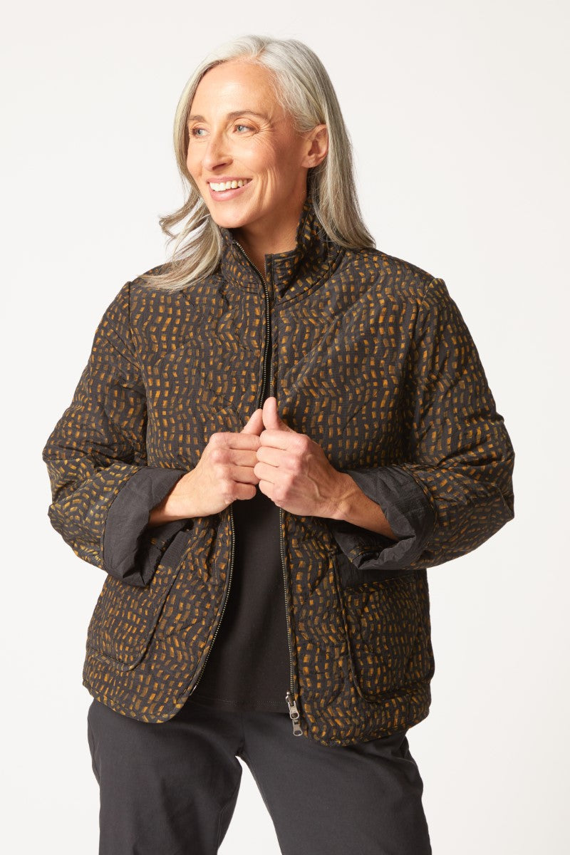 Habitat Reversible Market Coat in Lichen