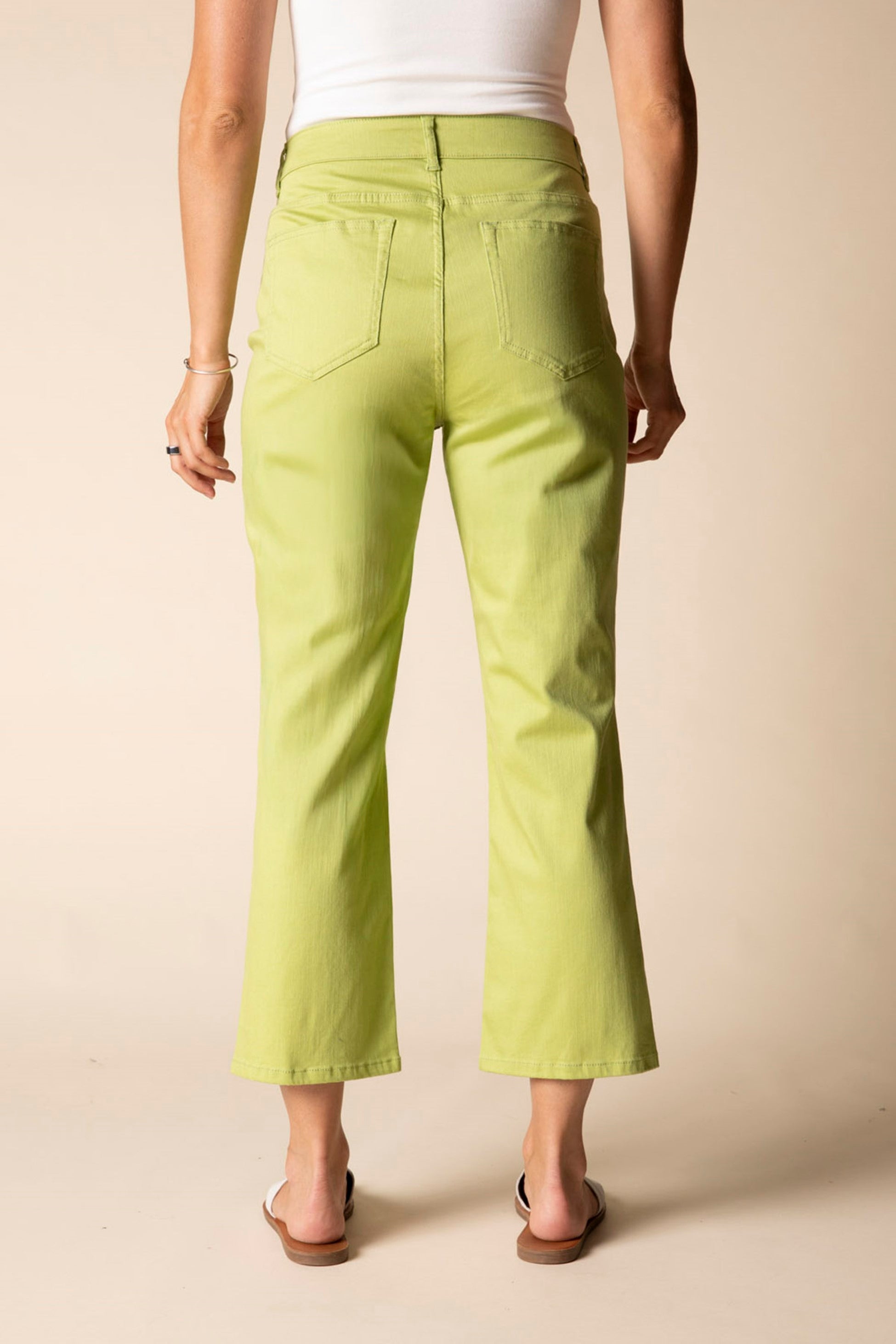 Habitat Seamed City Crop Pant in Leaf