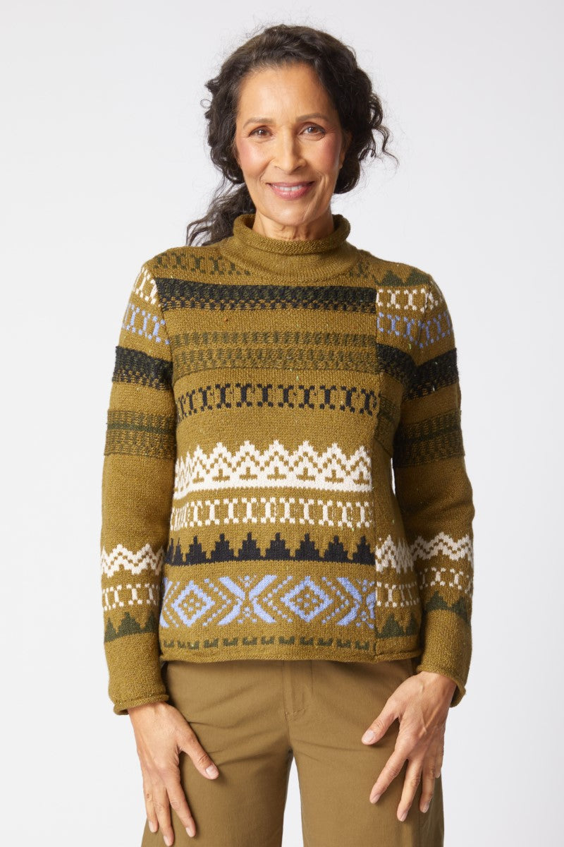 Habitat's Snowdrift Sweater in Avocado