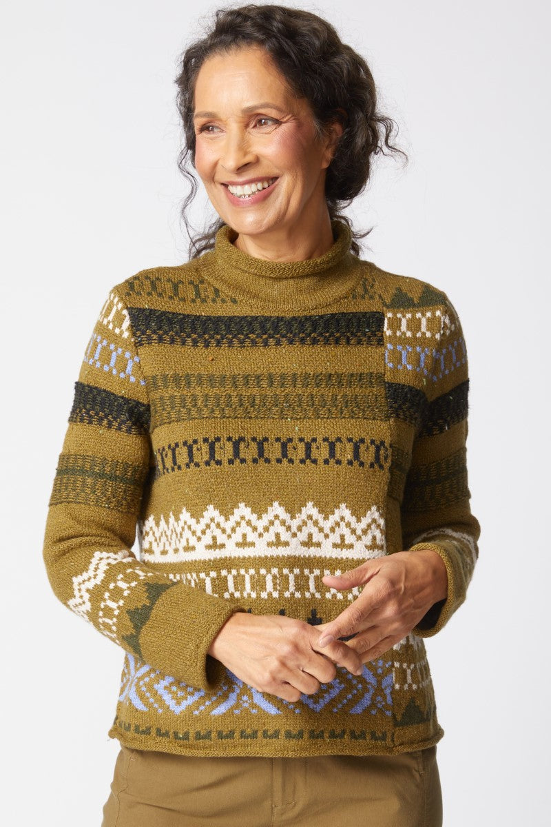 Habitat's Snowdrift Sweater in Avocado