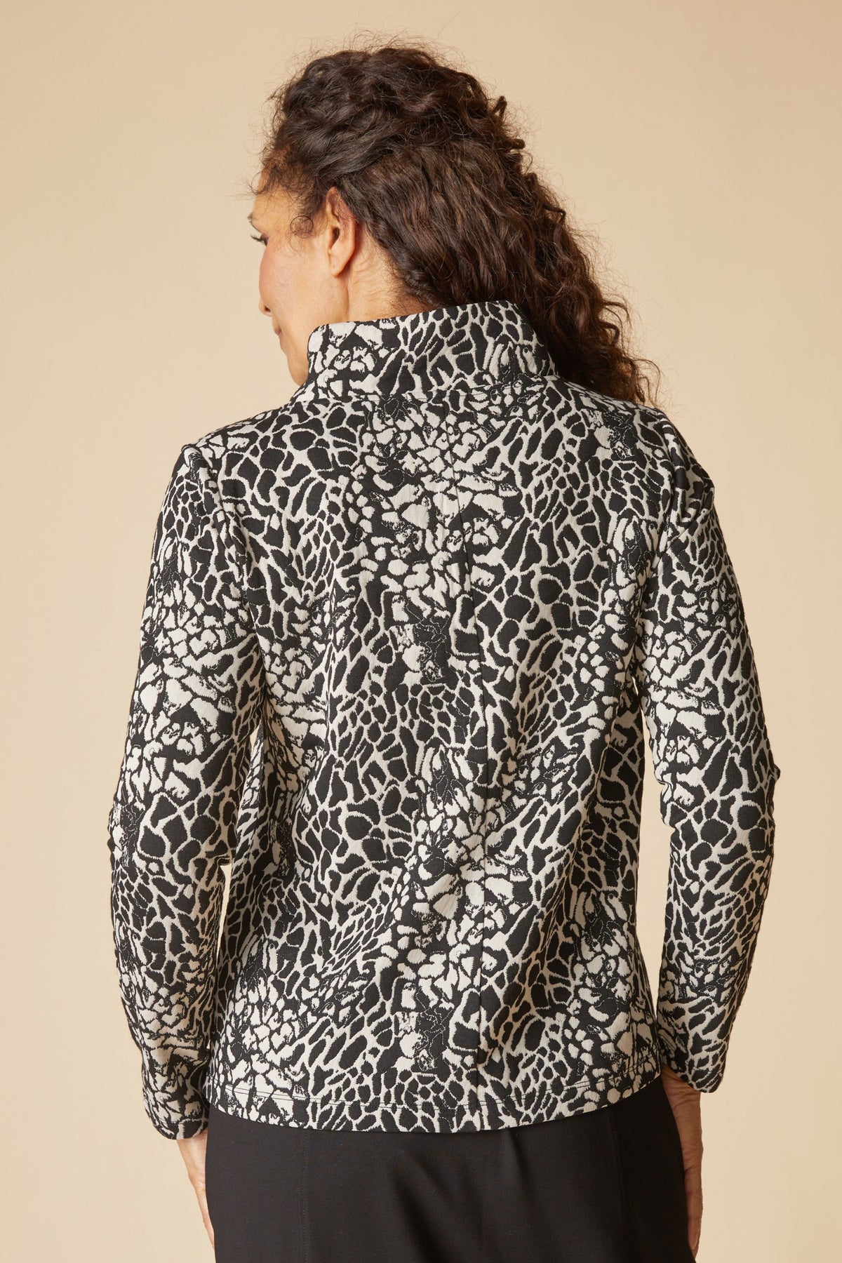 Habitat's Spot On Cropped Jacket in Dove
