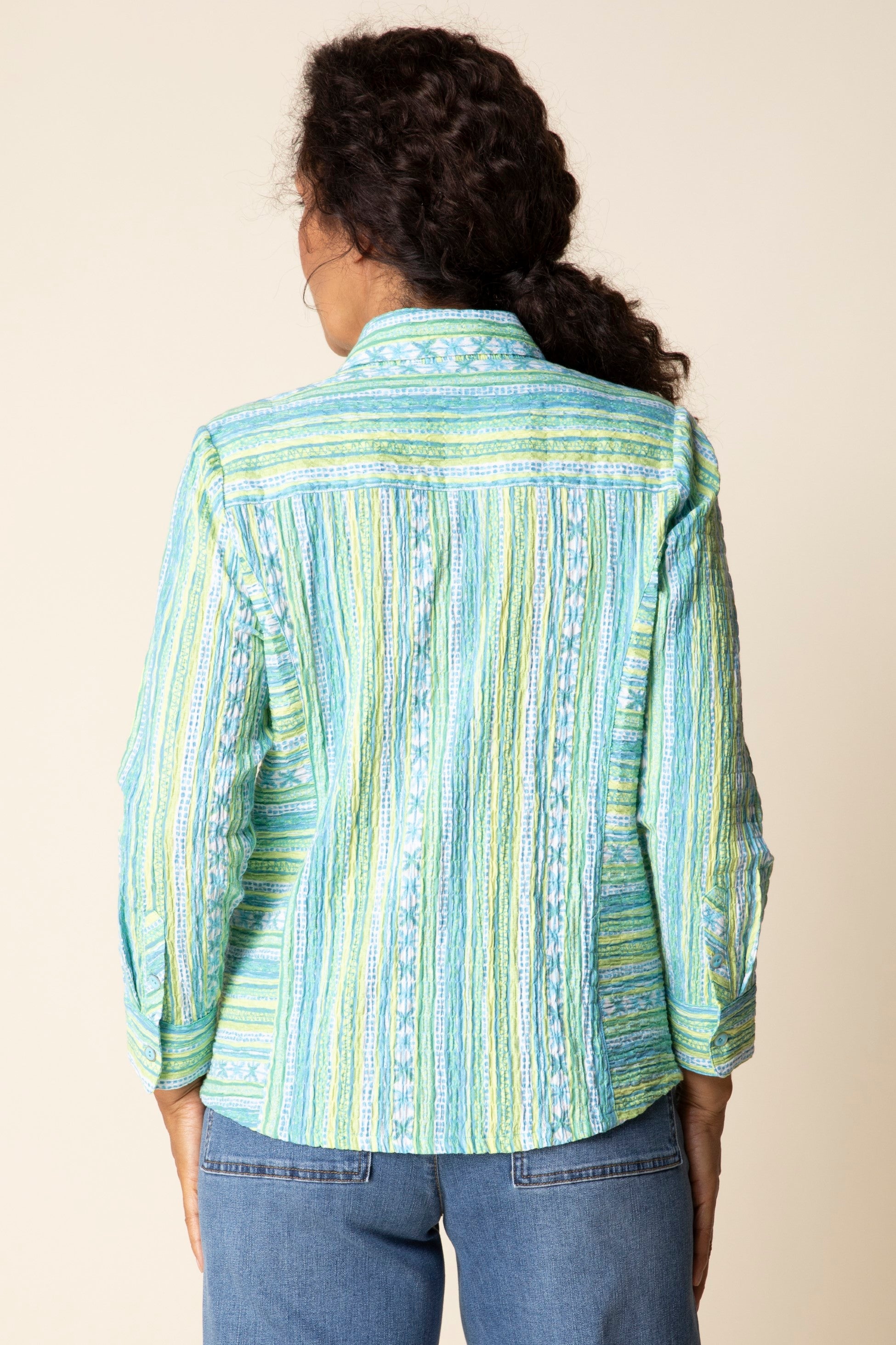 Habitat St. Tropez Stripe Favorite Shirt in Aloe